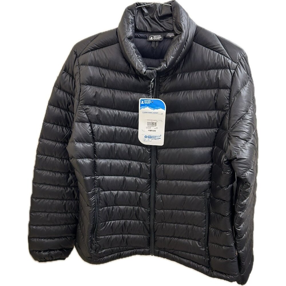 EMS Women's Down Jacket 800fp Black  Icarus NWT Eastern Mountain Sports Packable